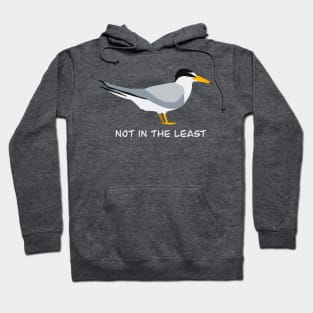 Not in the Least - Least Tern Birding Design Hoodie